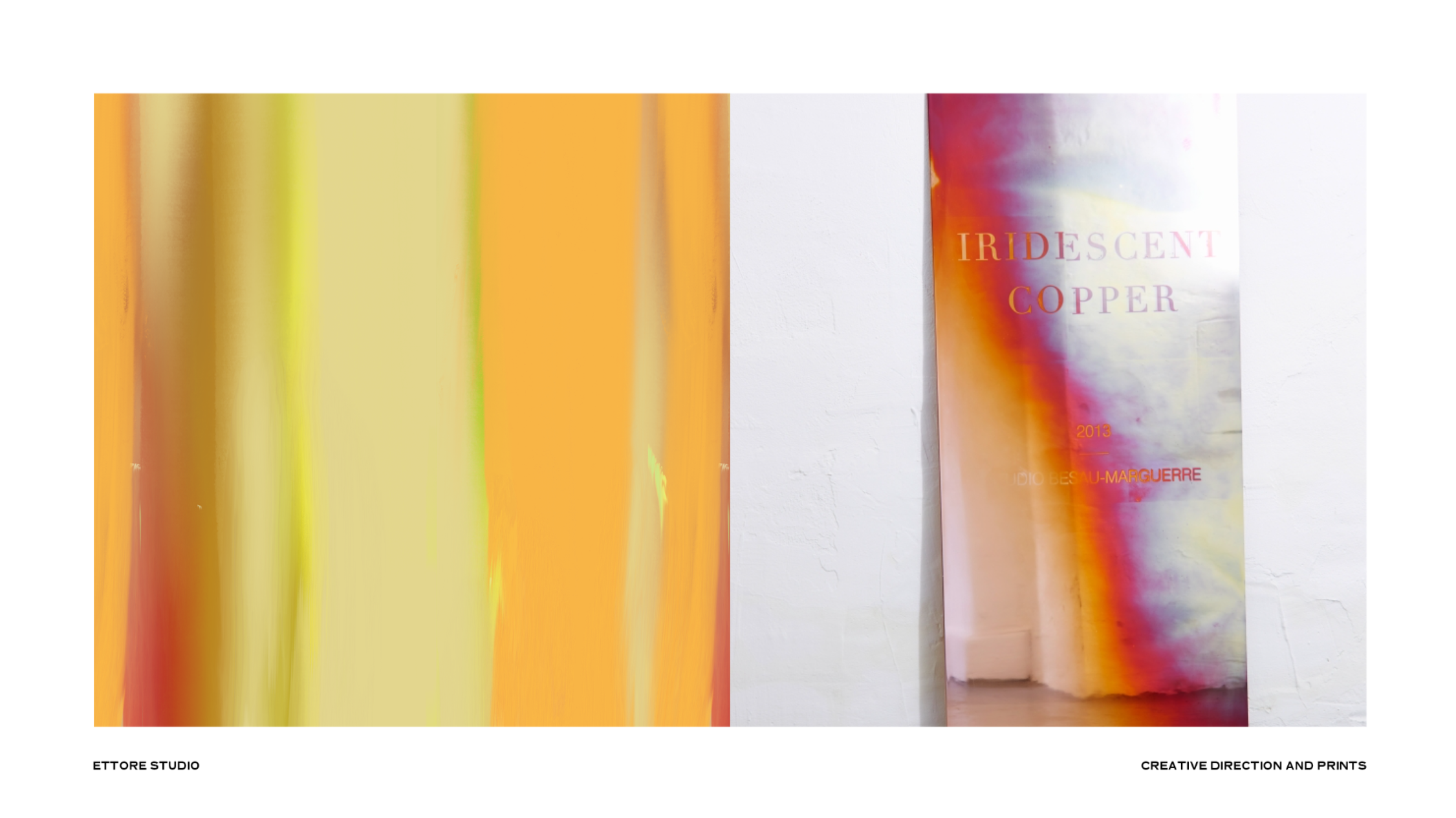 Ettore studio - creative direction, print design & photography